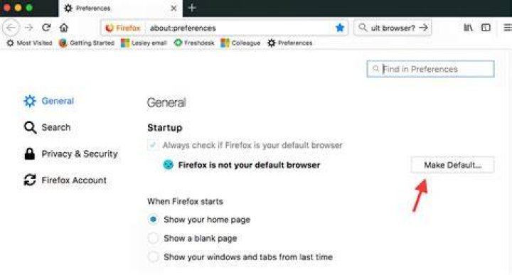 How do I make Firefox stay on top?