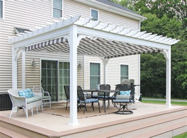 How much is a vinyl pergola?