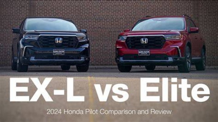 What is difference between 2013 Honda Pilot EX and EXL?