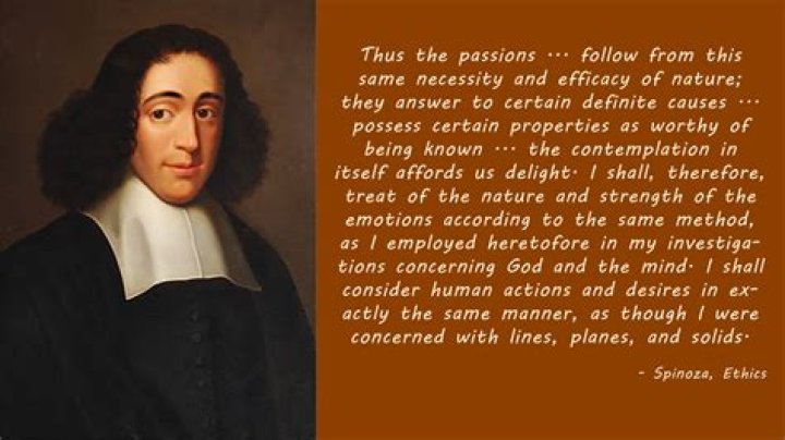 What is God according to Spinoza?
