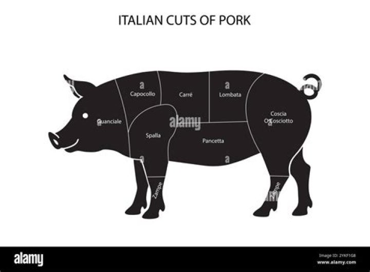 What is Italian pork called?