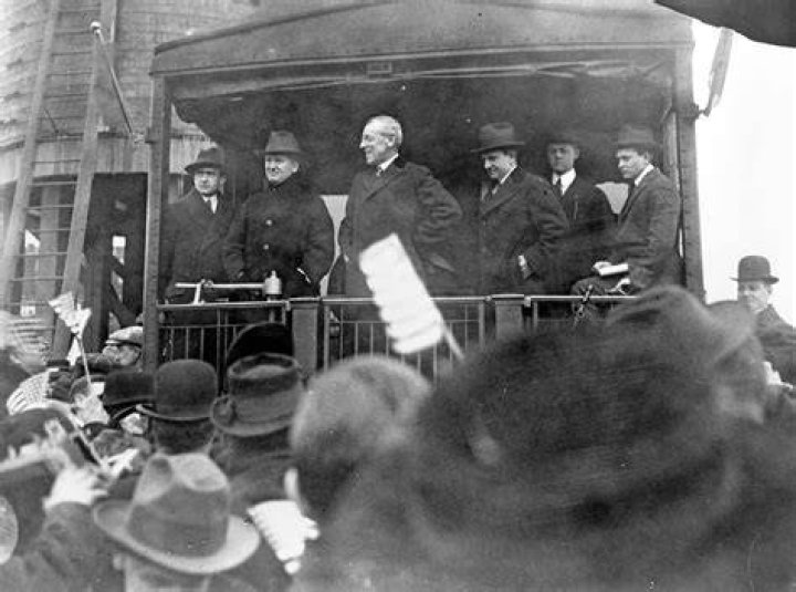 What pushed President Wilson to move towards the preparedness movement initially he was against something changed his mind?